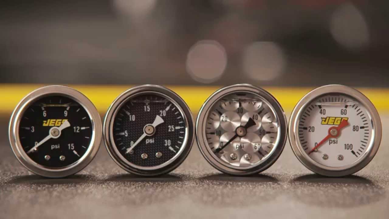 JEGS 1.5" Fuel Pressure Gauges With Kenny Wallace YouTube