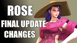 SFV FINAL update Rose balance changes (OMEGA BUFFED)