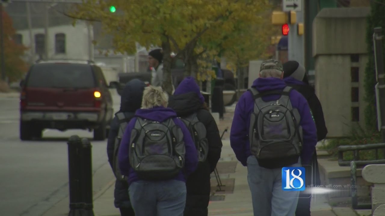 Outreach group makes connections with the homeless - YouTube