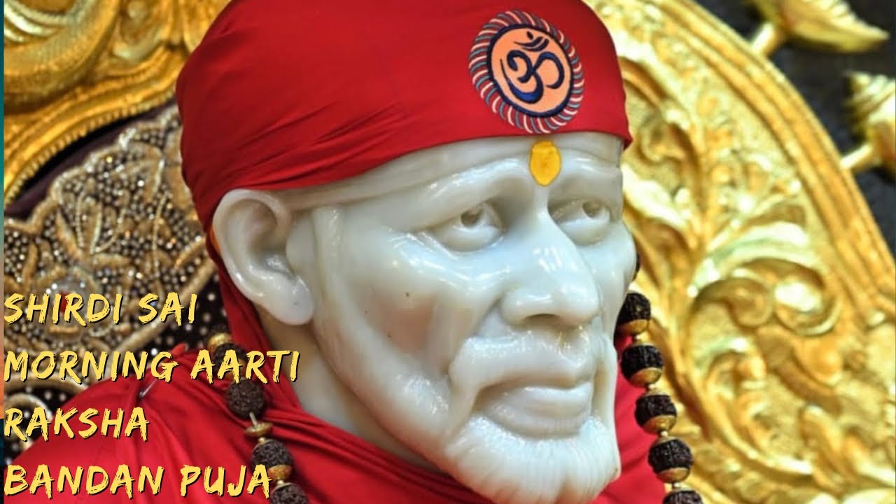Shirdi Sai morning Aarti 30.08.2023 and Sai Raksha Bandhan @Sai Lagan ...