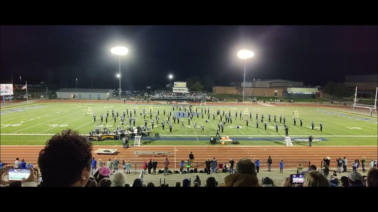 2022 Plainwell High School Marching Band Football Game Halftime Show 10