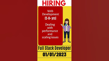Hiring Full Stack Web Developer | Software Engineer | Remote Tech Jobs | Remote Jobs