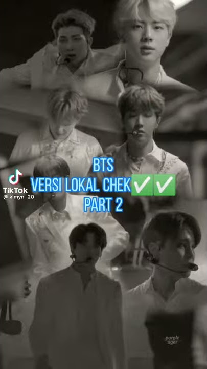 Tik tok bts melokal