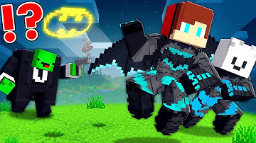 BATWING Speedrunners vs KINGPIN Hunter in Minecraft - Maizen JJ and Mikey