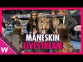 Måneskin livestream interview @ Eurovision 2021 | We got starstruck after Italy's first rehearsal