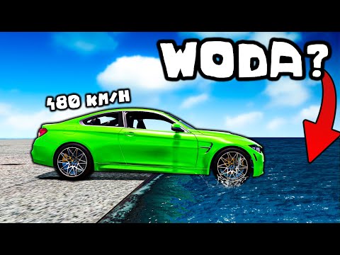 ❄️ KIEDY AUTA PRÓBUJĄ JECHAĆ PO WODZIE!? | BeamNG Drive |