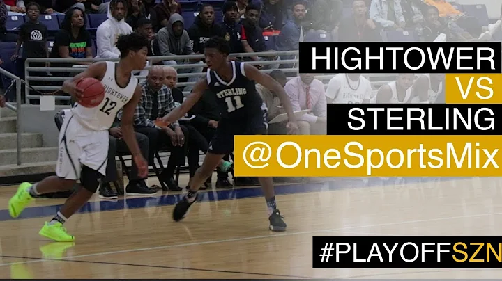 Hightower vs Sterling TXHSBB Playoff | Bryce Grigg...