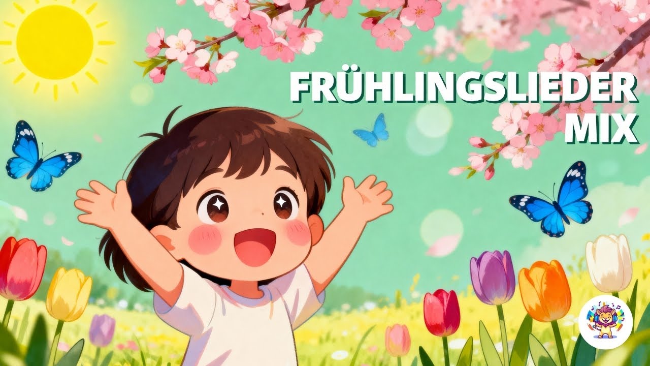 Frühlingslieder Mix für Kinder 🌸 Mutonia Kinderlieder!