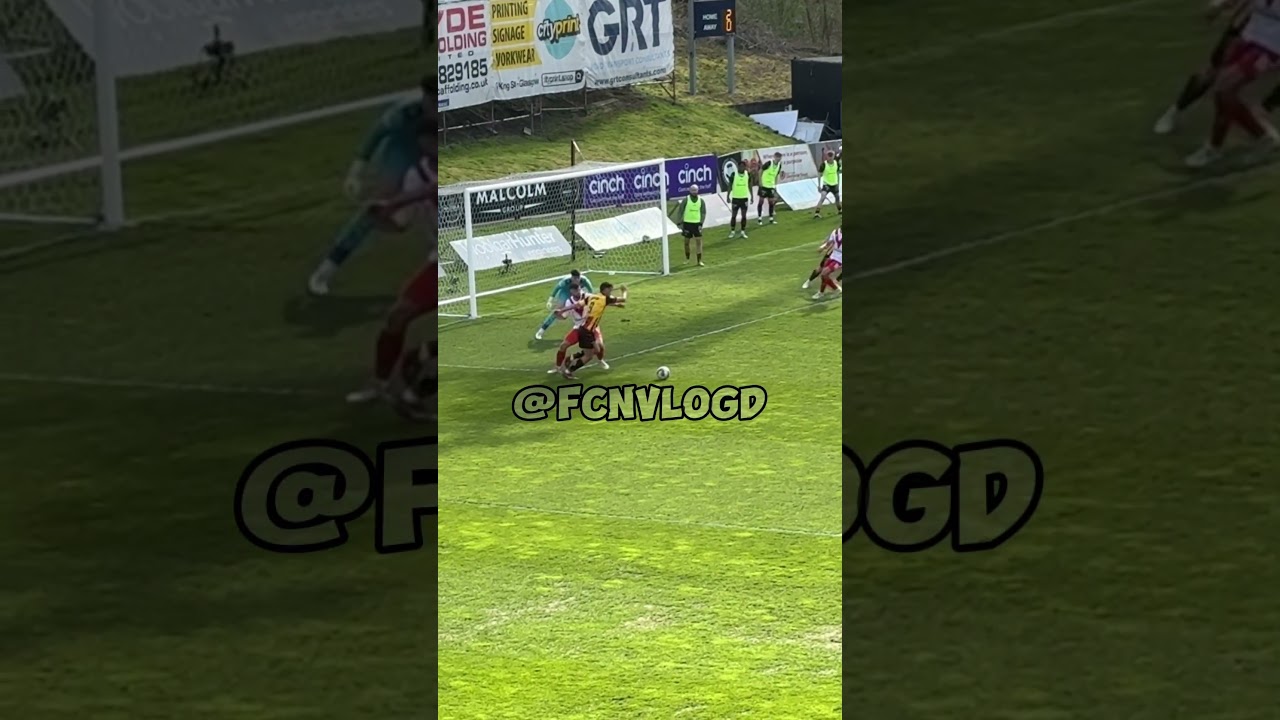 ⚽️ Brian Graham Goal v Airdrie 19.04.2024 