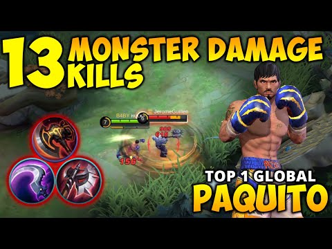 KING of Paquito Super Damage Build 2021 Top Global Mobile Legends @officialmgid