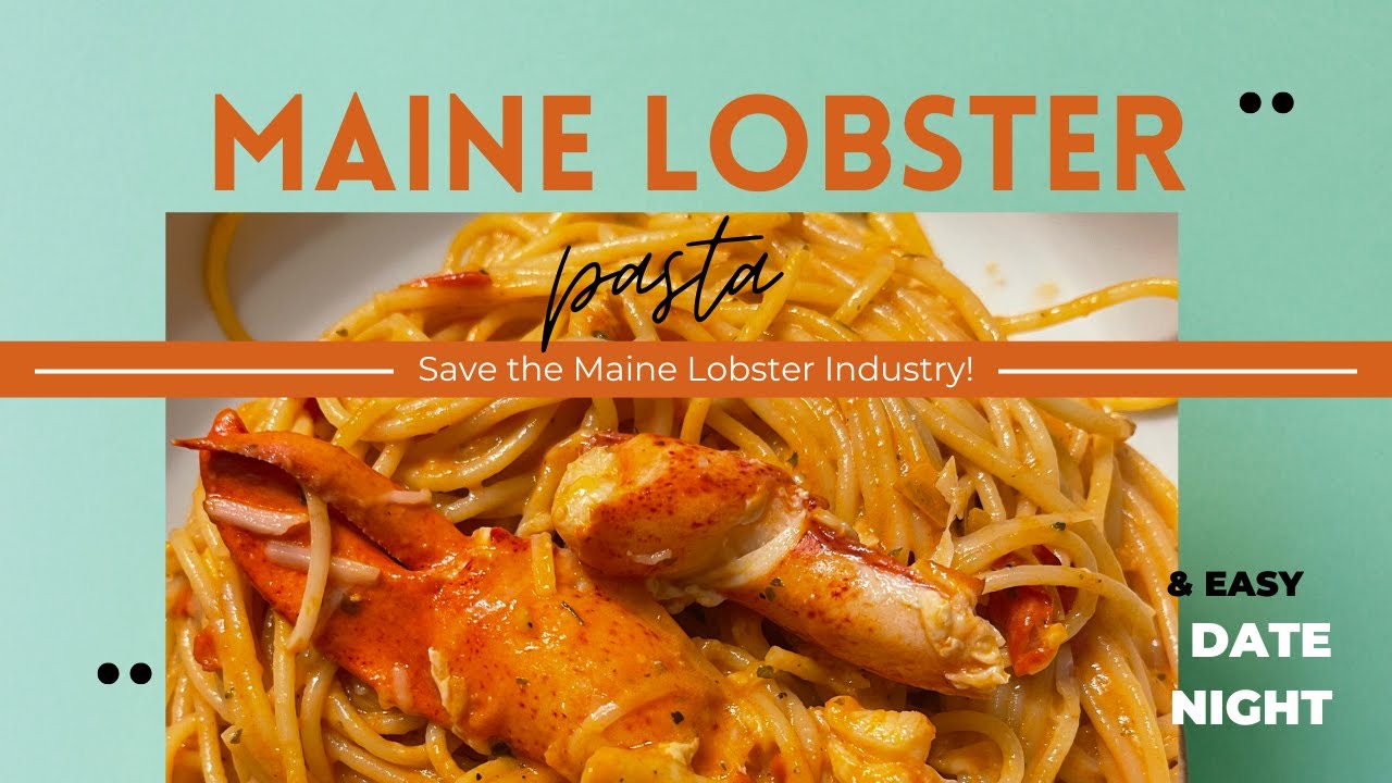 Fresh Maine Lobster Pasta Simple dinner recipe. Help support the