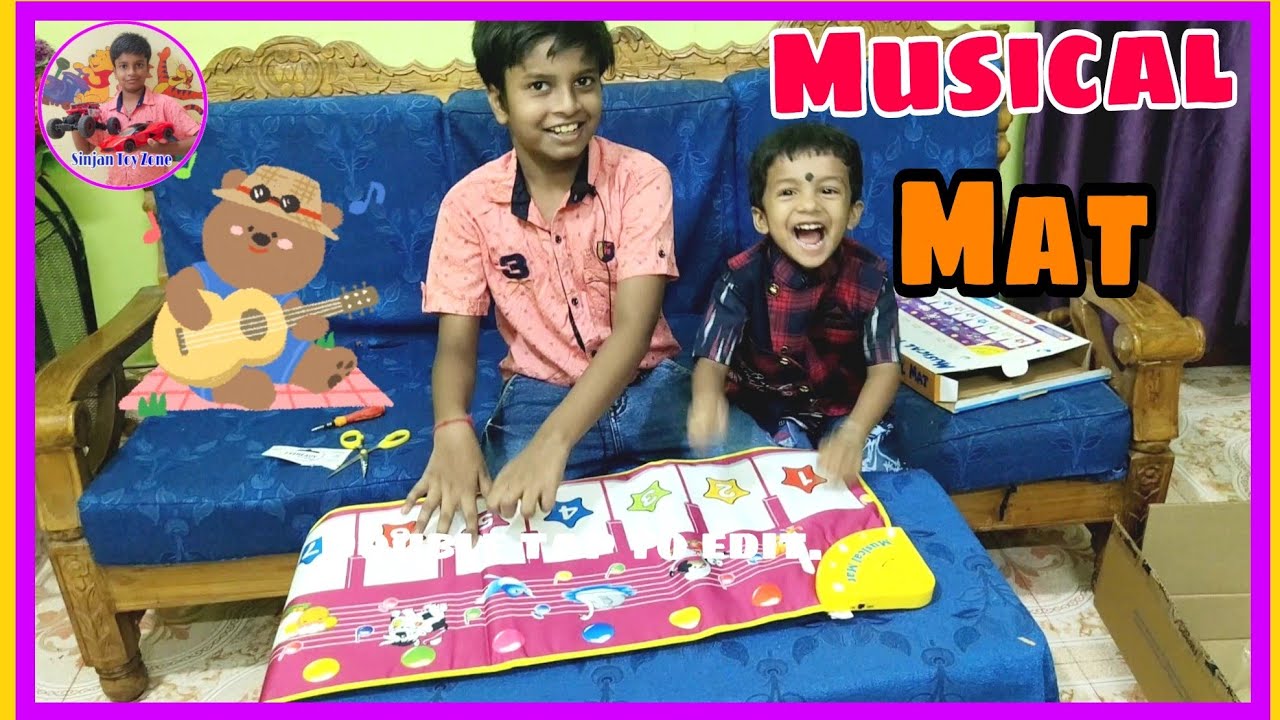 Unboxing & Review of a Musical Mat/Carpet for Kids|| Very Amazing product to create their own music