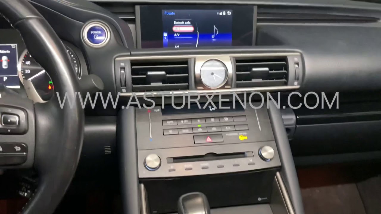 AXCARPLAY /ANDROID AUTO para LEXUS IS300H YouTube