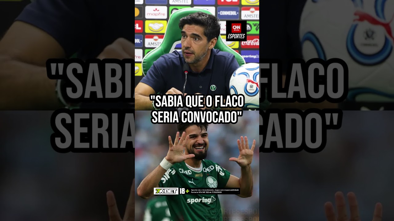 "Sabia que ele seria convocado", diz Abel sobre ida de Flaco à Copa do Mundo | CNN ESPORTES