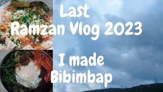 Last vlog of Ramadan | Made bibimbap | Comic By Atiq