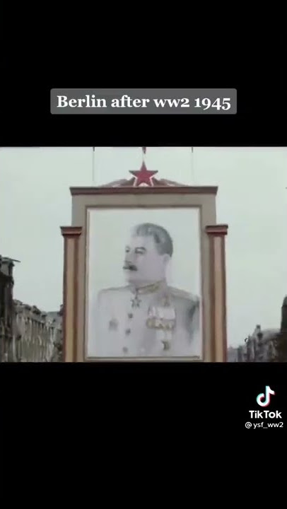 Berlin 1945 #WWII #History #funfacts