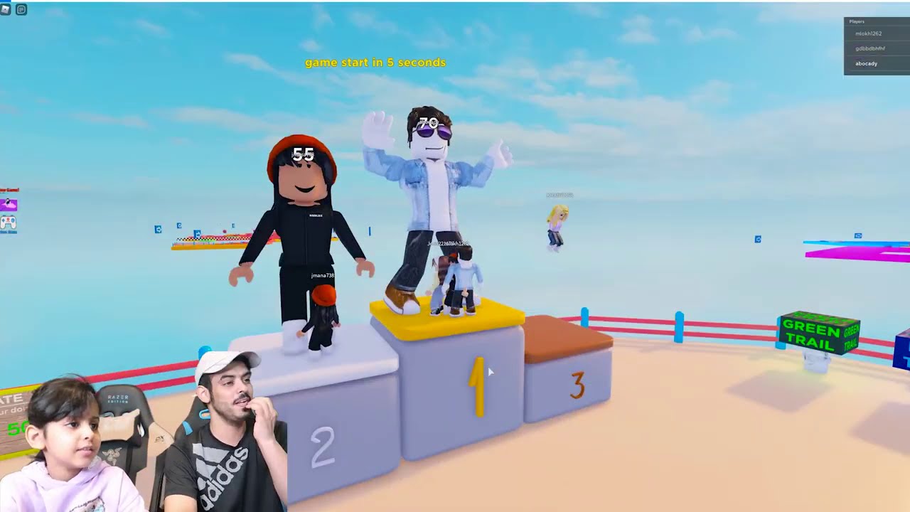 ماب جديد في روبلوكس سحبت بجوجو وكادي   !!