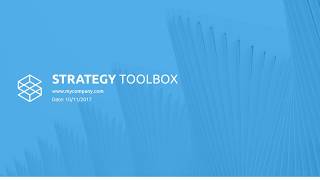 Strategy Toolbox Presentation Template for PowerPoint and Keynote