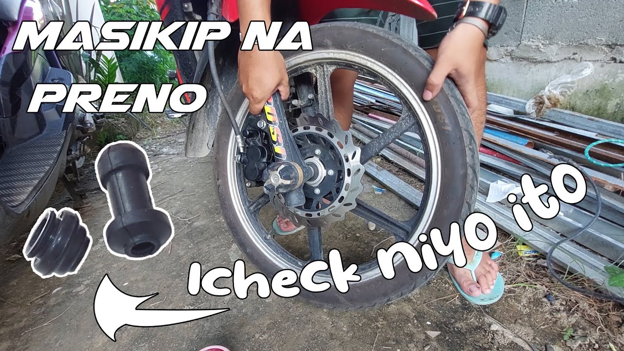 Masikip na preno / Solusyon sa ipit na caliper / Brake Caliper Cleaning / SAI