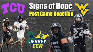 Signs of Hope - WVU TCU Postgame Reaction