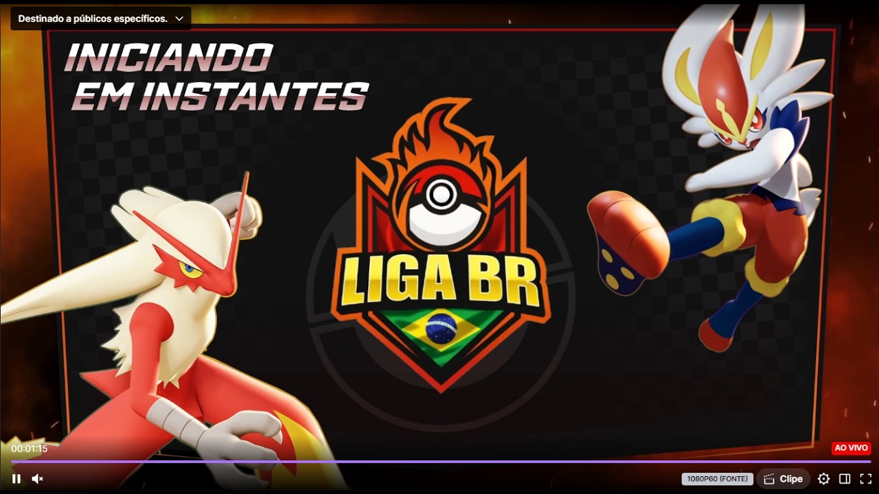 LIGA BR POKEMON UNITE – Confrontos Série A, B e C