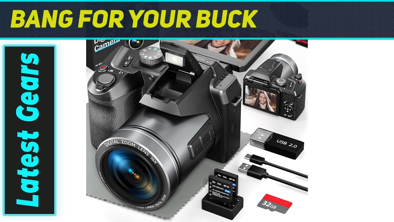 Best Budget 64MP Vlogging Camera? Monitech S205 Camera Test - YouTube
