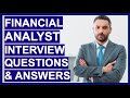 FINANCIAL ANALYST Interview Questions & TOP-SCORING ANSWERS!