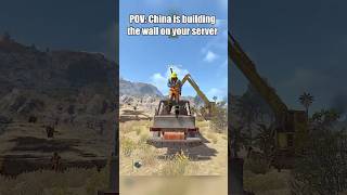 POV: China is building a wall on your Rust server