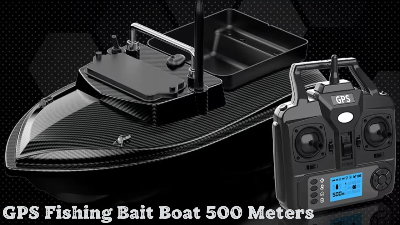 MBLN VX Smart RC Bait Boat 500m Range Dual Battery System | 2KG Hopper GPS Positioning Auto Return