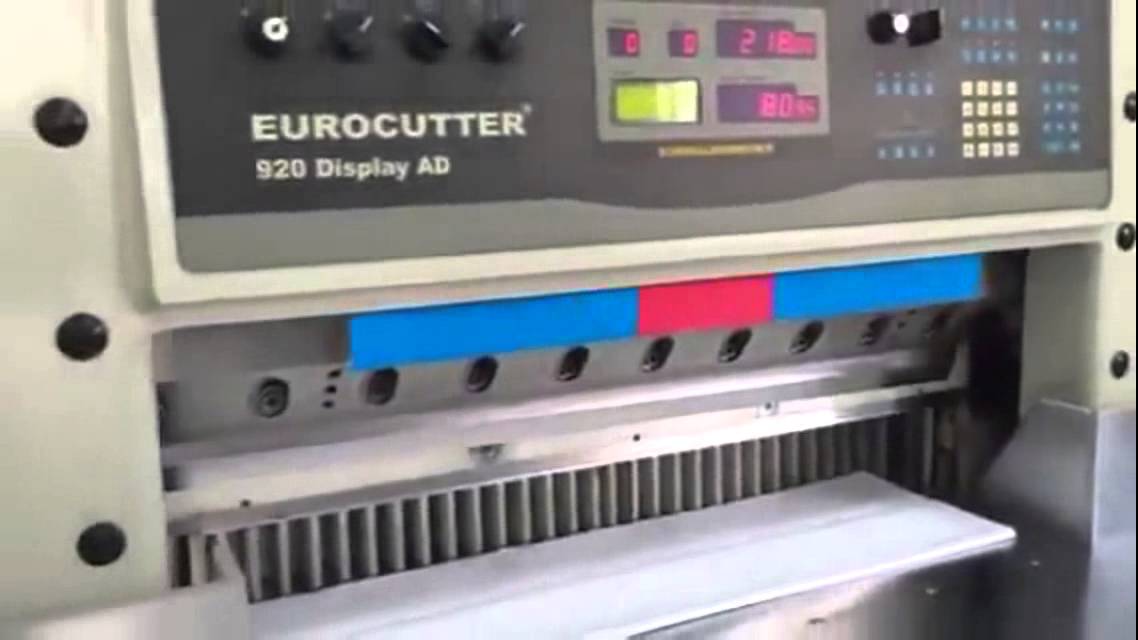 резательная машина Eurocutter 920 (2007 год)