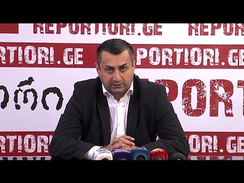უფლებადამცველ ნიკოლოზ მჟავანაძის პრესკონფერენცია
