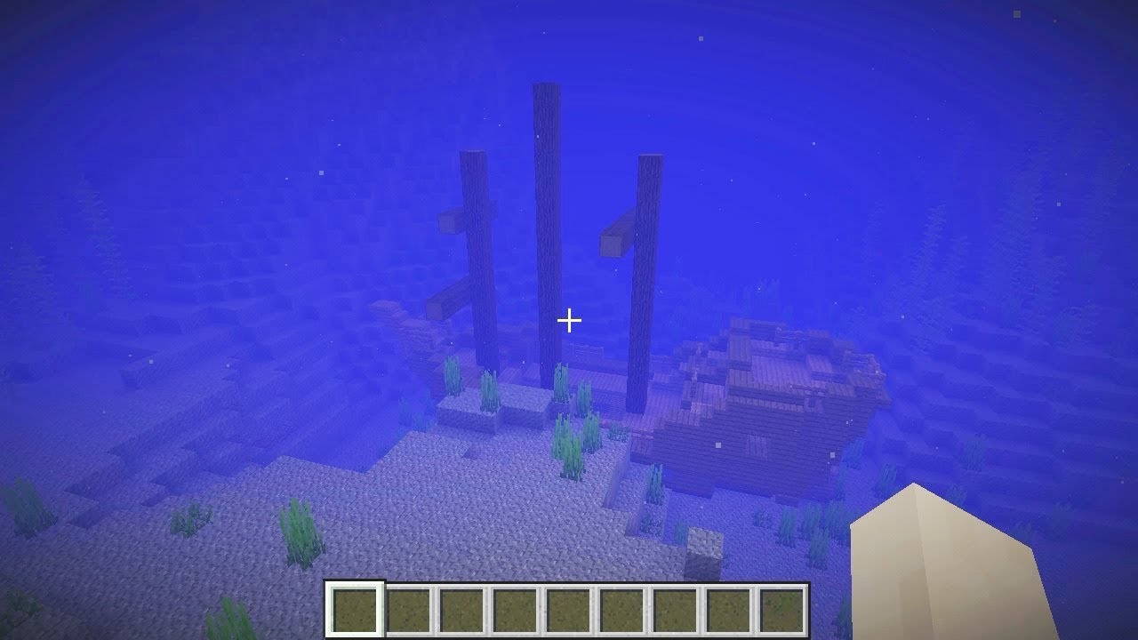 Minecraft 1.13 Seed 085: Village with diamonds and shipwreck at spawn ...