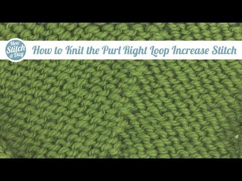 Video: How To Knit A Purl Loop