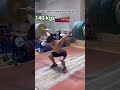 140 kgs power snatch at 55 kg bodyweight by 🇨🇳 Chinese weightlifter #weightlifting