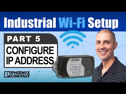 How To Configure Your IP Address | Industrial Wi-Fi Setup Part 5 | FL WLAN by Phoenix Contact