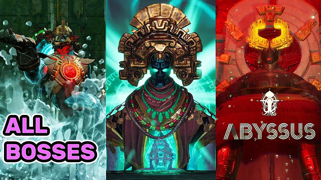 Abyssus - All Bosses and Ending - YouTube