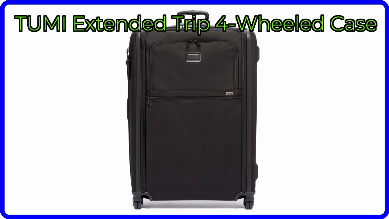 REVIEW (2026): TUMI Extended Trip 4-Wheeled Case. ESSENTIAL