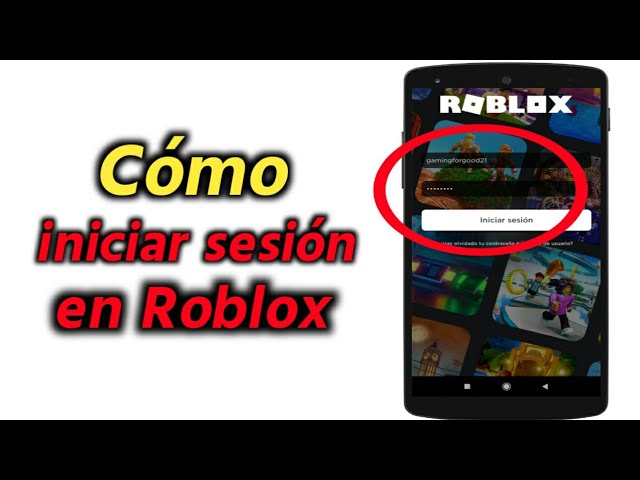 Cómo iniciar sesión en Roblox en dispositivos móviles