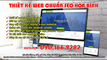 Thiết kế website chuẩn seo Hòa Bình