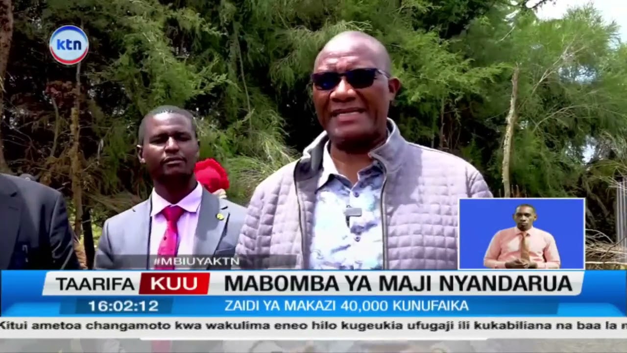 Mradi mkubwa wa maji Nyandarua waibua matumaini mapya