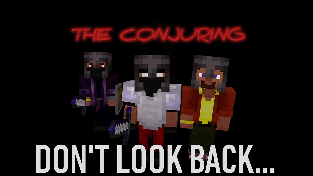 3 Players vs THE CONJURING 👿 | Haunted Minecraft Horror Map (Full Scary Gameplay)