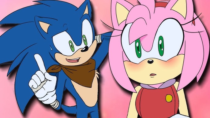 SonAmy Pool Stares~ : Sonic Boom [Sonic & Amy Animatic Dub] 