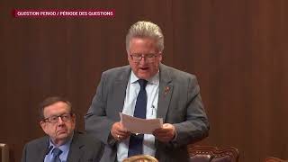 Senator Rob Black - Question To Senator Gold On African Swine Fever Virus - February 27, 2024