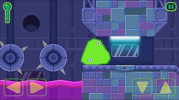 Slime Labs Level 19 - ALL DISKS 💾💾💾 - Walkthrough Gameplay 🧪🥼 | SKILLGAMING ✔️