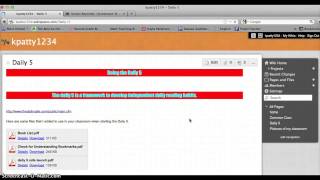 Long Screen cast of my wiki