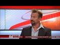 Geraint Anderson chatting about mental health on the BBC
