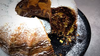 Easy Marble Cake Recipe | Soft Inside, Crispy Outside | Ready in 1 Hour @O&T konyhája screenshot 1