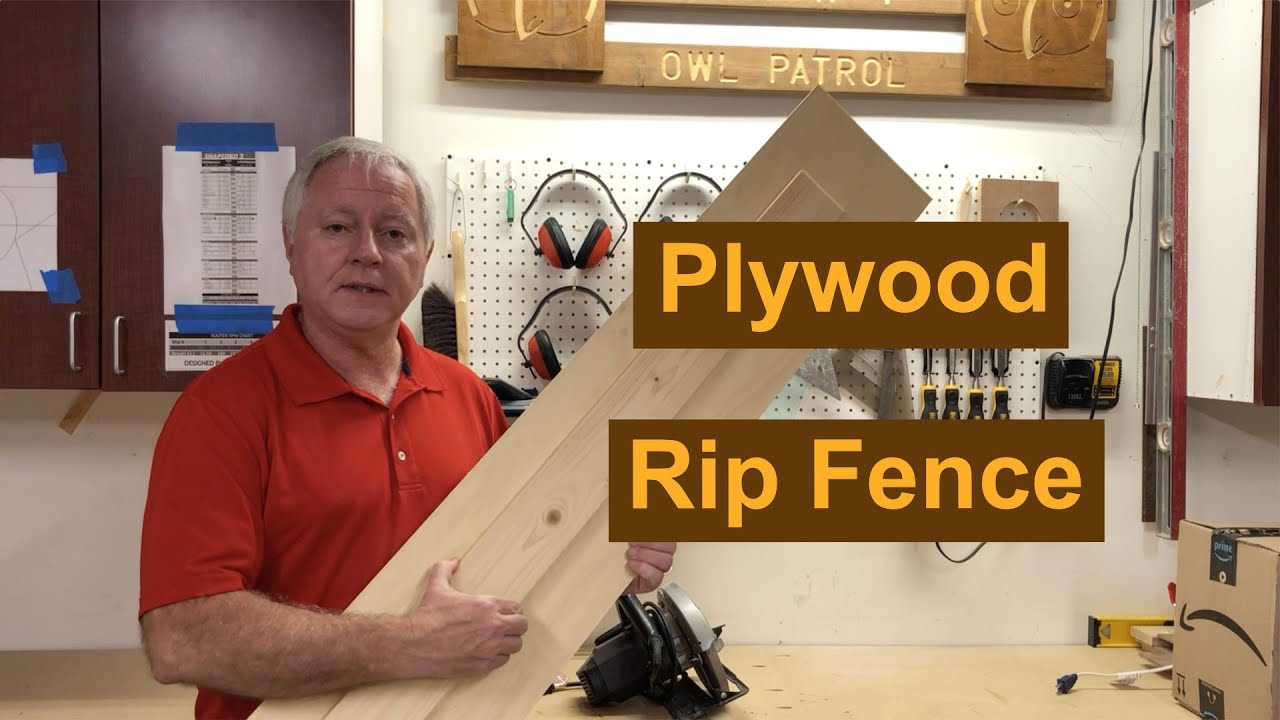 Plywood Rip Fence YouTube