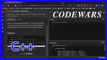 Sum of Digits / Digital Root - C++ CodeWars Challenge