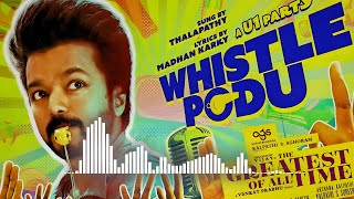 Whistle Podu Full Song | The Greatest Of All Time | Thalapathy Vijay | VP | U1 | AGS | T-Series